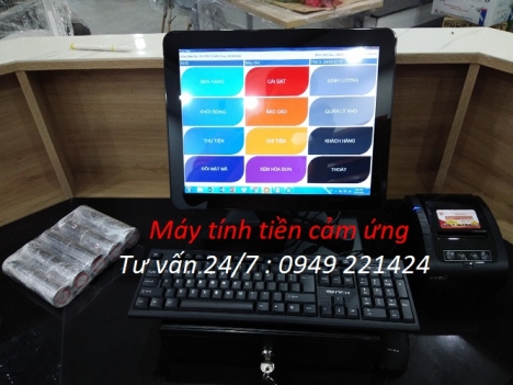 Bán máy tính tiền cảm ứng cho tiệm bánh tại hải phòng