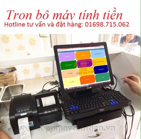 Trọn bộ máy tính tiền giá rẻ tại rạch giá 