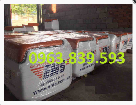 Thùng chở hàng Composite, thùng giao hàng sau xe máy có vách ngăn
