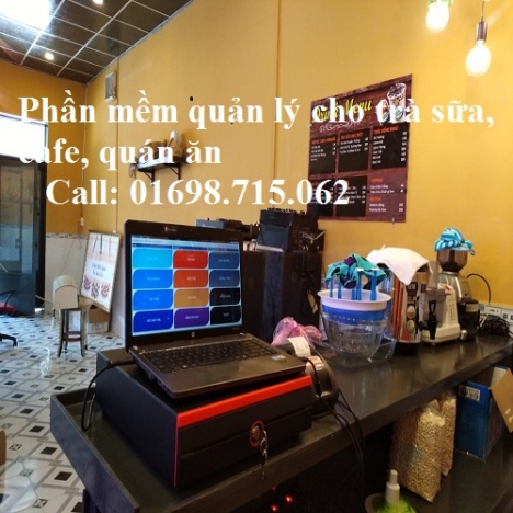 Lắp đặt máy tính tiền giá rẻ cho quán trà sữa tại rạch giá 