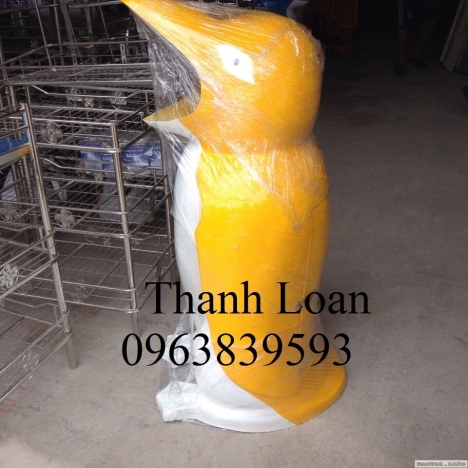 Thùng rác hình thú chất liệu Composite chất lượng cực tốt