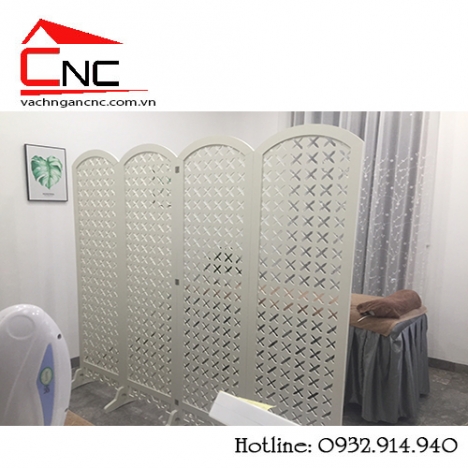 Ý tưởng ngăn phòng bằng vách bình phong cnc giá rẻ tphcm