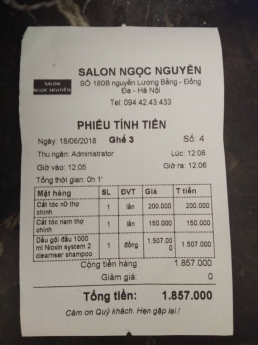 Bán máy tính tiền trọn bộ siêu rẻ tại cho salon tóc tại đà nẵng 