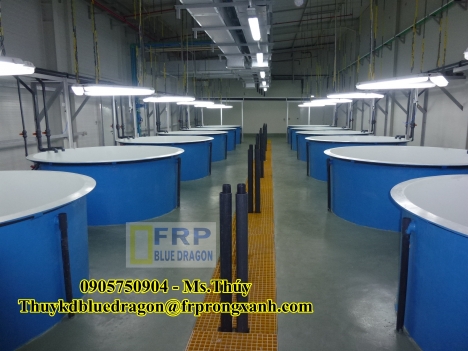 Bán tấm sàn thủy tinh frp grating, sàn thao tác xây dựng công nghiệp, sàn kháng hóa chất