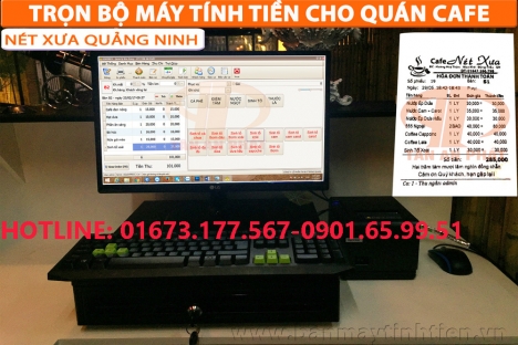 Bán máy tính tiền cho quán café tại Bình Phước