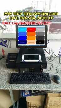 Bán máy tính tiền POS cảm ứng cho quán café tại Quận 7, Quận 8
