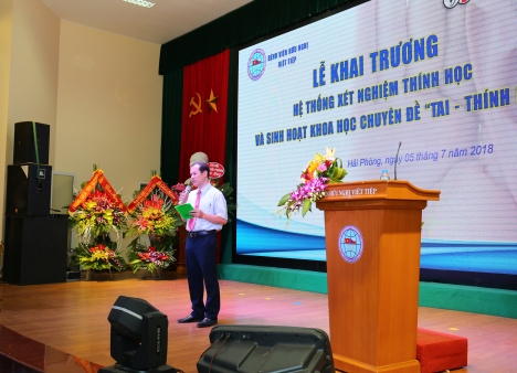 Lễ khai trương hệ thống xét nghiệm thính học Cát Tường