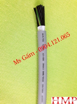 Cáp điều khiển 10 lõi tiết diện 0.5 - 0.75 - 1.0 - 1.5QMM