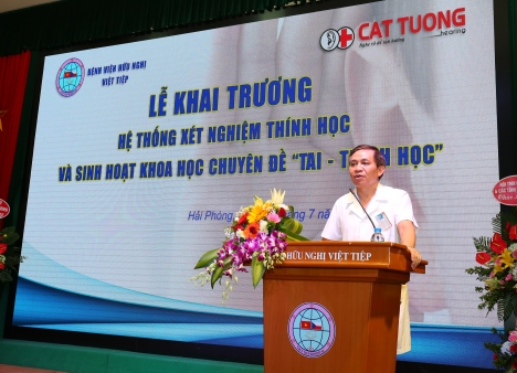 Lễ khai trương hệ thống xét nghiệm thính học Cát Tường