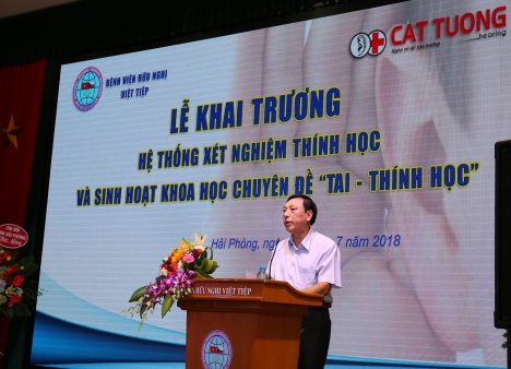 Lễ khai trương hệ thống xét nghiệm thính học Cát Tường