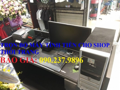 Nhận lắp máy tính tiền cho shop quần áo tận nơi giá rẻ