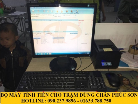 Cài đặt máy tính tiền dùng cho cửa hàng tạp hóa giá rẻ