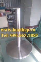 Chuyên nhận gia công chân bàn sắt, inox