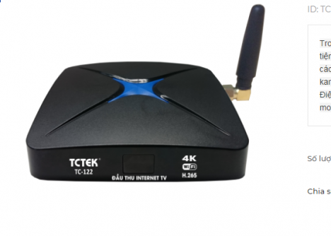 Đầu thu mặt đất HD TCTEK - Xem Worldcup miễn phí Gia rẻ