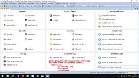 Nhận lắp đặt máy tính tiền, máy in hóa đơn cho nhà phân phối