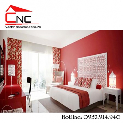 4 cách ngăn phòng ngủ bằng mẫu vách cnc hoa văn đẹp
