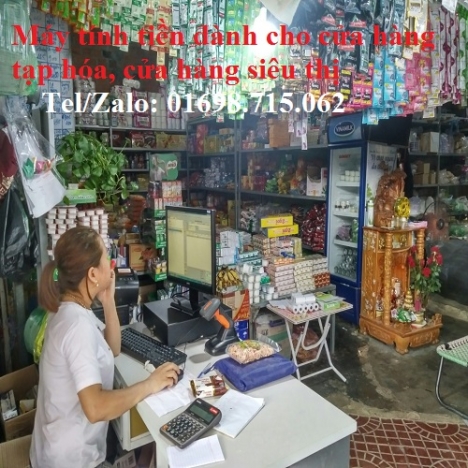 Bán máy tính tiền giá rẻ cho cửa hàng siêu thị, cửa hàng tự chọn tại rạch giá 