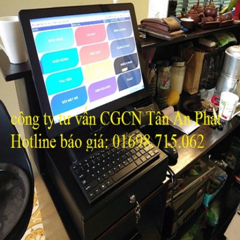 Bán trọn gói máy tính tiền giá rẻ cho quán cafe tại rạch giá 