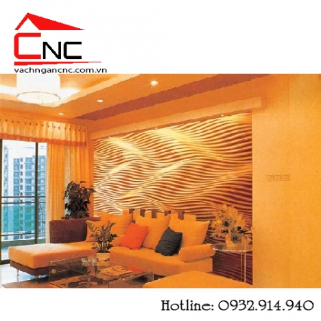 Gây bão thị trường bằng 10 vách ngăn cnc ốp tường 3d bằng gỗ
