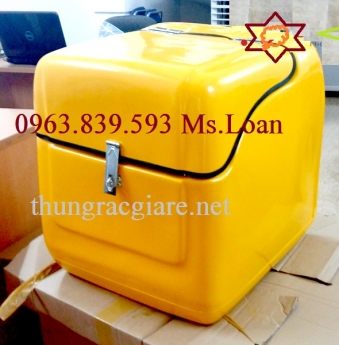 Sản xuất thùng chở hàng loại trung chở hàng sau xe máy giá rẻ