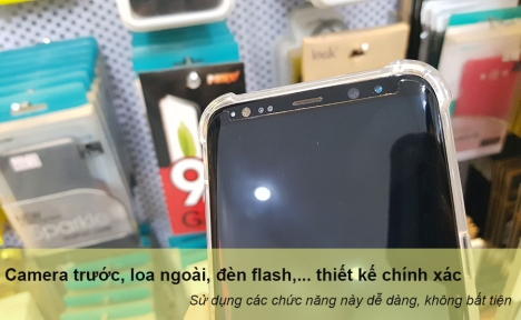 Dán kính cường lực cho Galaxy S8 Plus giá chỉ 250k