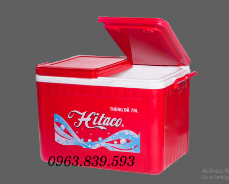 Thùng đá nhựa chất lượng - thùng đá ướp bia, thùng ướp hải sản giá tốt