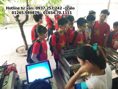 Máy tính tiền cho quán ăn, căn tin tại Cần Thơ, Vĩnh Long