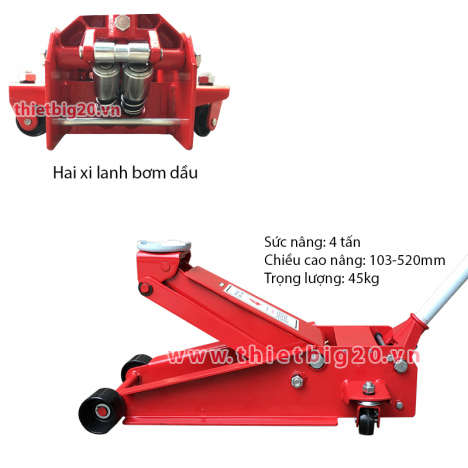 Địa chỉ bán kích thủy lực 2 piston