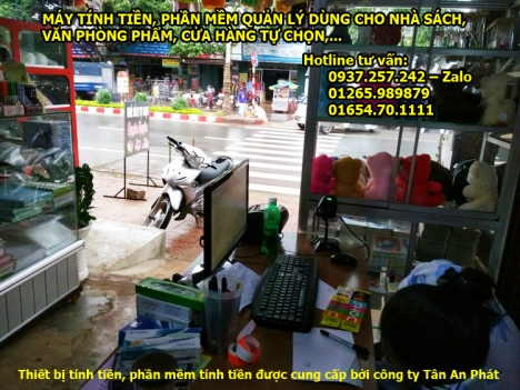 Máy tính tiền cho nhà sách tại Cần Thơ, Vĩnh Long