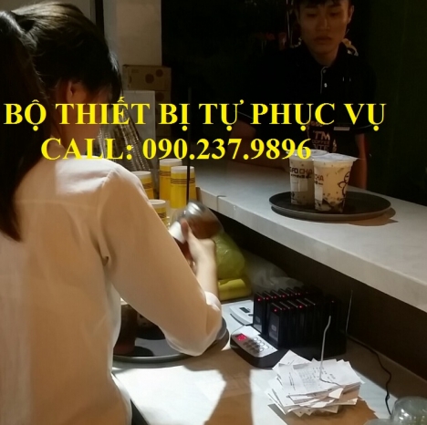 Bán THIẾT BỊ TỰ PHỤC VỤ CHO QUÁN CAFE giá rẻ tại Bình Dương 
