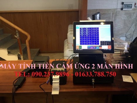 Máy tính tiền trọn bộ dùng cho quán cafe tại Bình Dương