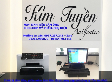 Máy in hóa đơn, phần mềm tính tiền cho shop mỹ phẩm, nước hoa tại Vị Thanh, Sóc Trăng