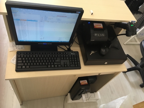 Máy in hóa đơn, phần mềm tính tiền cho shop quần áo, giày dép tại Vị Thanh, Sóc Trăng
