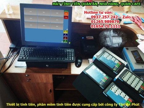 Máy in hóa đơn, phần mềm tính tiền cho nhà hàng tại Vị Thanh, Sóc Trăng