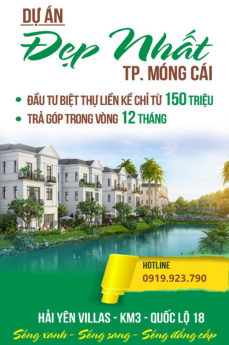 Hải Yên Villas - Khởi Nguồn Cuộc Sống Thịnh Vượng