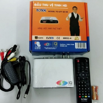 Đầu thu vệ tinh HD model TC- 67.7