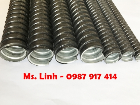 Ống ruột gà lõi thép bọc nhựa, Đầu nối 2 đầu ống ruột gà