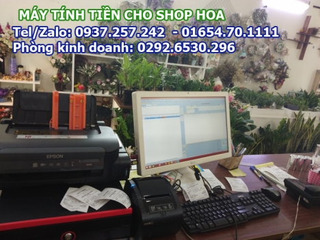 Nhận lắp đặt máy in hóa đơn, phần mềm quản lý bán hàng cho shop hoa