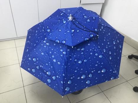 dù đội đầu tiện lợi