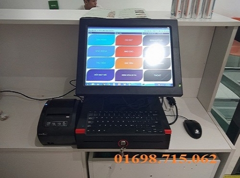 Bán máy tính tiền rẻ nhất cho trà sữa tại phú quốc - kiên giang 