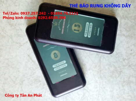 Nhận lắp đặt thẻ báo rung không dây giá rẻ cho quán cafe, trà sữa