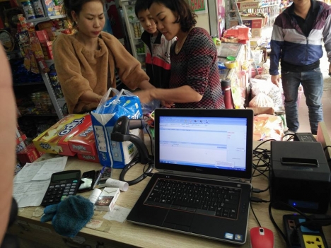 Nhận lắp đặt trọn bộ thiết bị tính tiền bán hàng cho cửa hàng tạp hóa