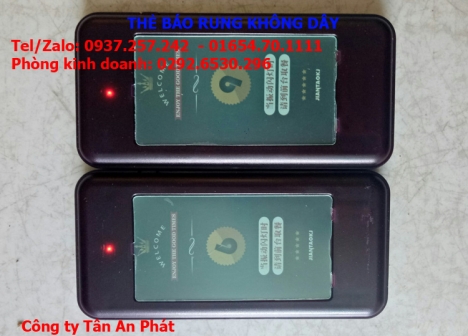 Nhận lắp đặt thẻ báo rung không dây giá rẻ cho quán cafe, trà sữa