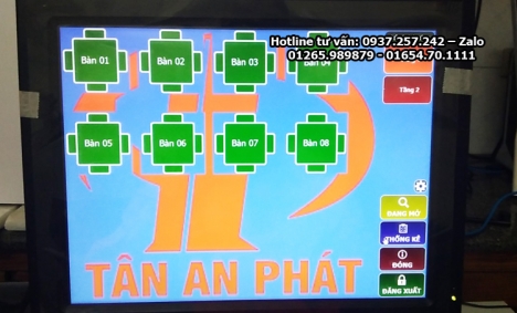 Nhận lắp đặt trọn bộ máy bán hàng pos hiện đại cho quán nhậu