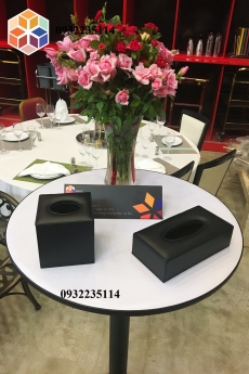 Bộ đồ da cao cấp dùng trong khách sạn