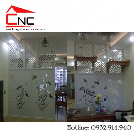 Những vách ngăn cnc phòng khách đẹp, hiện đại tháng 7