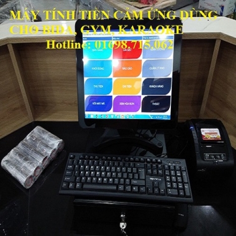 Bán phần mềm thiết bị tính tiền cho bida, gym tại đồng tháp 