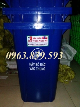 Thùng rác - thùng rác 100L - thùng rác nhựa 120L ... giá tốt