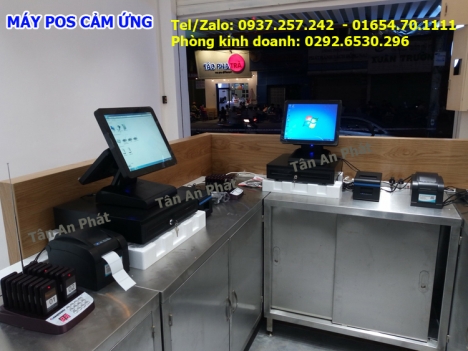 TRỌN BỘ MÁY POS CẢM ỨNG CHO QUÁN TRÀ SỮA, LẮP ĐẶT TẬN NƠI