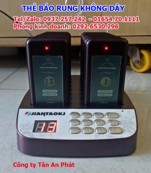 BÁN THẺ BÁO RUNG KHÔNG DÂY, GIAO HÀNG TẬN NƠI